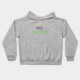 Hello Sunshine! Kids Hoodie